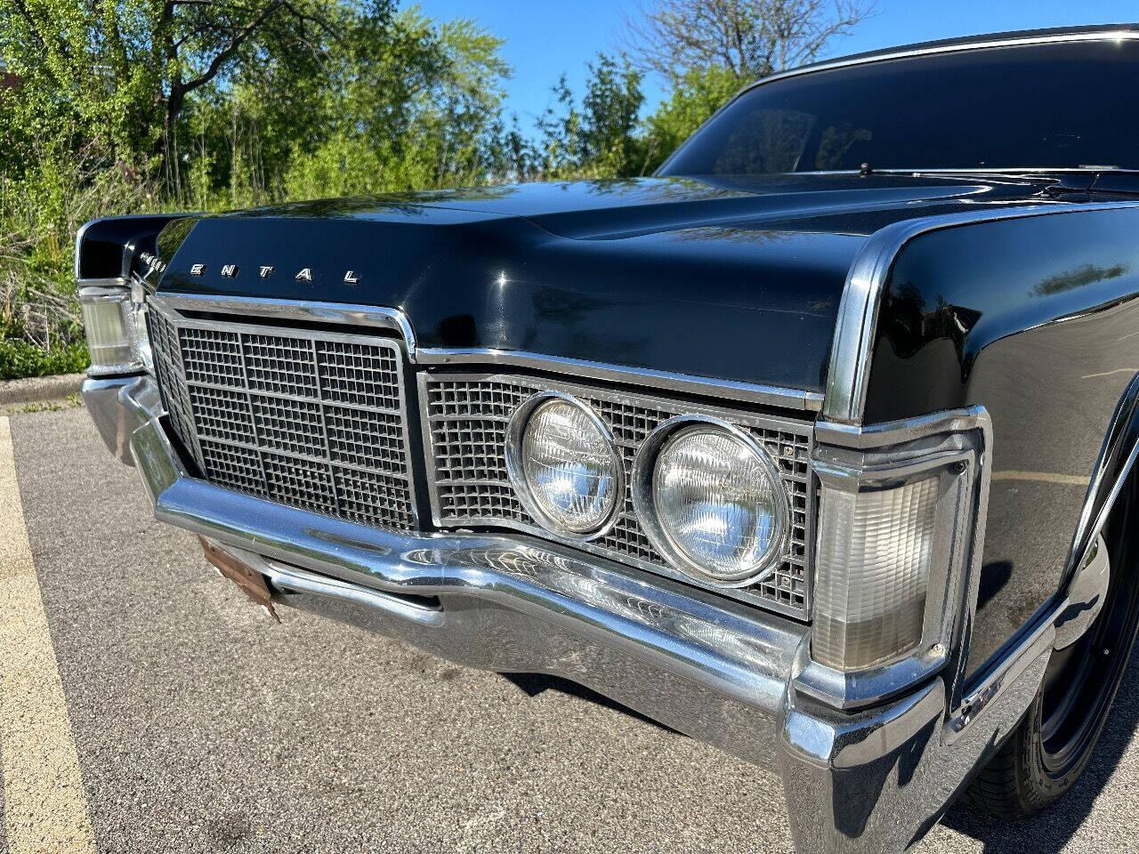 Used 1969 Lincoln Continental BLACK ON BLACK CLEAN For Sale (Sold
